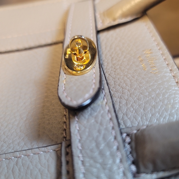 Mulberry micro zipped bayswater in grey - Picture 8 of 12